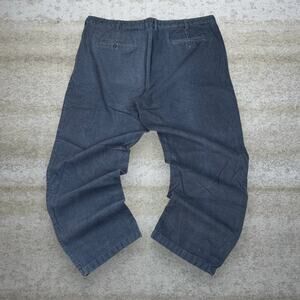 Vintage Y2K Izod Corduroy Pants 40x30 Regular Straight Leg Fit Dark Grey Cotton